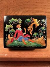 Antique Hand Painted Russian Box picture