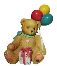 1996 Enesco Cherished Teddies “Nina” #215864 Beary Happy Wishes Event Figurine picture