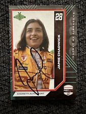 2024 Parkside Indy Car Trading Card Indianapolis 500 Signed Jamie Chadwick picture