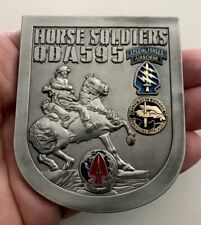12 Strong US Army Special Forces Horse Soldiers Task Force Dagger Challenge Coin picture