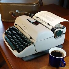 1956 Remington Quiet-Riter typewriter w/case+ribbon, working perfectly. picture