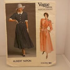 #1861 Vogue Misses Top and Skirt Sewing Pattern Size 10 picture