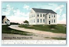 1908 Rocky Hill Church Amesbury Massachusetts MA Posted Antique Postcard picture