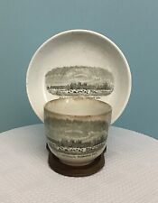 1776 U.S. Centennial Exhibition 1876 Coxon & Co., Stone China Tea Cup & Saucer picture