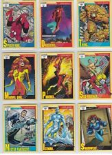 1991 Marvel Universe II Base Set of 162 Trading Cards NM/M Impel picture