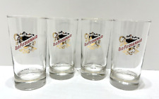 Old Fitzgerald Kentucky Bourbon Set of 4 Vintage Highball Bar Glasses picture