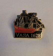 Vintage Vasa 1628 Swedish War Sailing Ship Pin Lapel Hat Tie picture
