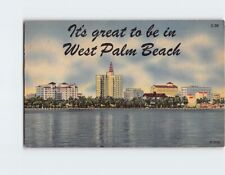Postcard It's Great to be in West Palm Beach Florida USA picture