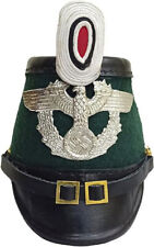 Shako Leather Prussian Helmet for Officer Ranks of The Jager Batallion helmet picture