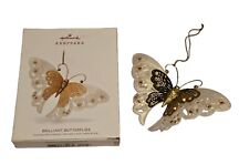 2018 Hallmark Golden Brilliant Butterflies 2nd in the Series Christmas Ornament picture