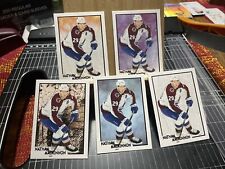 Lot Of 5 Nathan Mackinnon Custom 1 Of 1 Trading Cards By MPRINTS picture