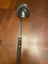 Vintage~HOUSEHOLD Stainless Steel LADLE Brown Handle~USA picture
