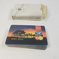 WELLS FARGO Playing Cards with Stagecoach picture