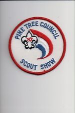 1987 Pine Tree Council Scout Show patch picture