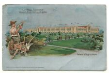 1904 UDB PC: Official St Louis World’s Fair, Palace of Agriculture  Damaged Back picture