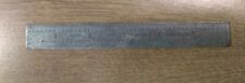 Vintage LS Starrett Co 6” Ruler usa #600 tempered picture