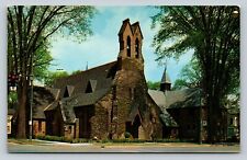 Zion Episcopal Church In Rome New York VINTAGE Postcard picture