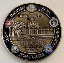 Fort Sam Houston TX US Military Warrior & Family Support Center Challenge Coin picture