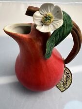 Miniature Ceramic Khien Pitcher Red Pear picture