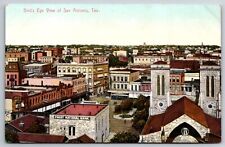 San Antonio TX~Frank Bros Fine Clothing~DJ Woodward Livery~Frost Bank~1908 picture