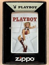Vintage February 1985 Playboy Magazine Cover Zippo Lighter NEW In Box Rare Pinup picture