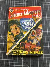 Science-Adventure Books Summer 1951 great split scifi cover by Anderson picture