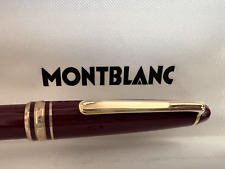 Montblanc 146 Pen Fountain Pen Meisterstuck The Grand Bordeaux Pen Gold 14K picture