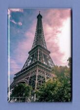 EIFFEL TOWER *2X3 FRIDGE MAGNET* PARIS FRANCE WW2 IRON LATTICE GUSTAVE CULTURE  picture