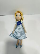 The Disney Store Wendy Darling Peter Pan Plush Toy Doll 21
