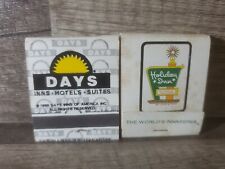 2 Vintage Matchbook Matches Hotel Collectibles  picture