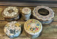 Daher Tins Made In England Group Of 5  picture