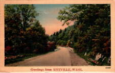 Ritzville, Washington, 1947, cool weather, great vacation, friend SC, Postcard picture
