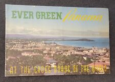 Vtg 1939 Ever Green Panama World Travel Brochure Booklet Pamphlet Photographs  picture