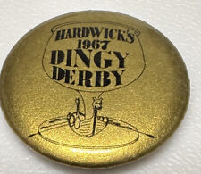1967 Seattle Washington Dingy Derby Boat Race Event Contest Pin Pinback Button picture