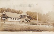 Manchester Iowa~US Fish Hatchery Building~Cornices All the Way Around RPPC c1910 picture