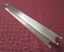 Christofle Gallia Mid Century Modern Ice Tongs French Silverplate No Monogram  L picture