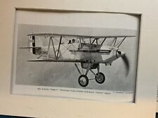 Aviation , Military, Aeronautics, Vintage, photo print , Hawker Nimrod plane picture