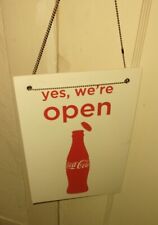 Yes We're Open Coca Cola Sign picture