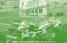 Fort Atkinson WI Wisconsin Jefferson County Hoard's Dairyman Farm Postcard 4737 picture