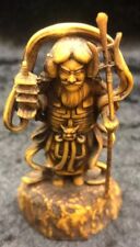Celluloid Asian Warrior Chinese Figurine Japan 1950s Figure 3.75