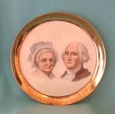 Vintage Capsco George and Martha Washington Collector Plate 10