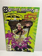 Secret Origins Comic Book (Issue #12) Golden Age Fury (Copper Age) picture