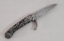 RARE Antique Indian Persian Forged Curved Dagger picture