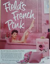 Original vintage Pink Soap Bathroom advert from 1956 House & Gardens picture
