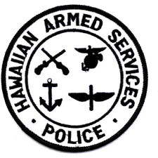 Hawaiian Armed Services Police Joint Services Patch picture