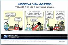 Postcard - Keeping You Posted - It's Easier Than You Think To Find Stamps picture