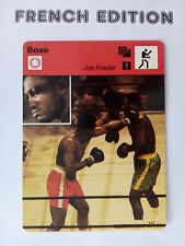 #32-14 Boxing Muhammad Ali Frazier Card French Sportscaster Editions Dating picture