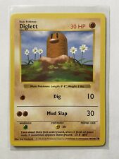 Diglett Shadowless Base Set Near Mint Condition ENGLISH 47/102 picture