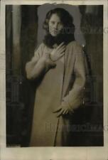 1928 Press Photo Baroness Marie Louise von Prittwitz at German Embassy in D.C. picture