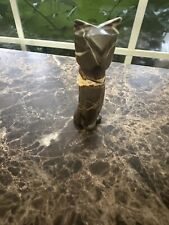 VTG Zuni Fetish Artist Signed Kenny Chavez Standing Cat Picasso Marble  2+ In picture